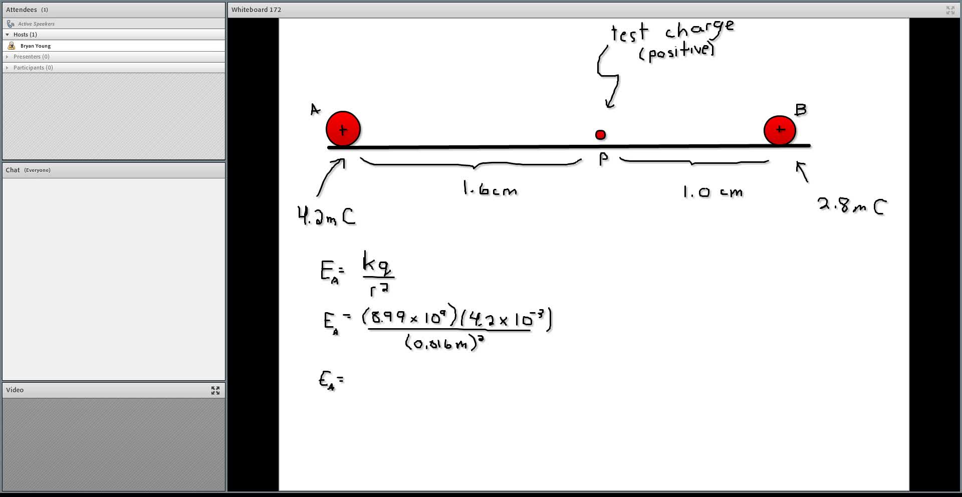 Physics30_U4_L25-4_V01Two Source Charges along one dimension