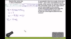 Physics30_U2_L12-3_V02c-Cannonball on Crates part A (edit)