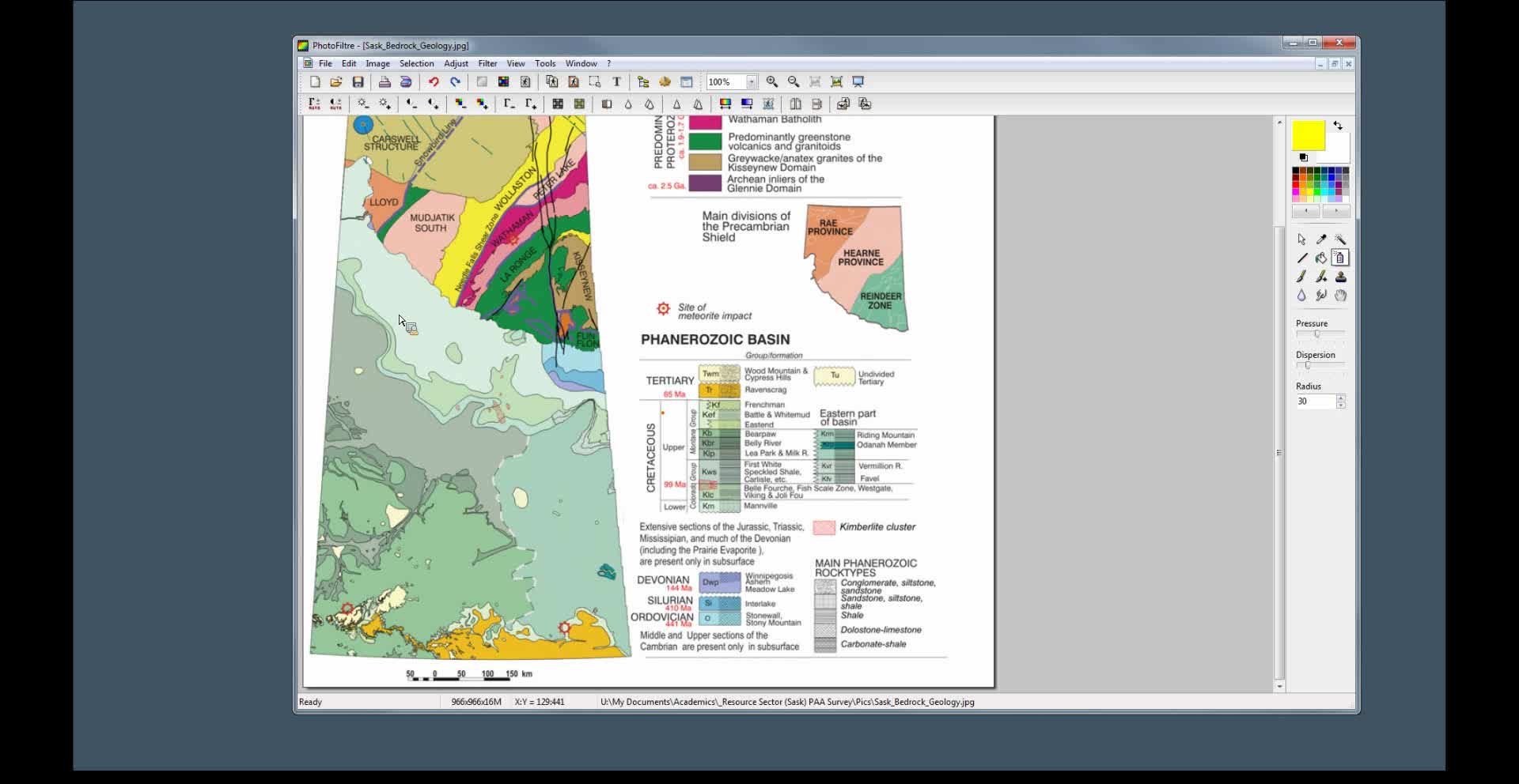 PAA30_L04-6_V01-Sask Geological Map - Discussion