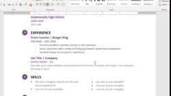 PAA30_L13-1_V01-High School Resume