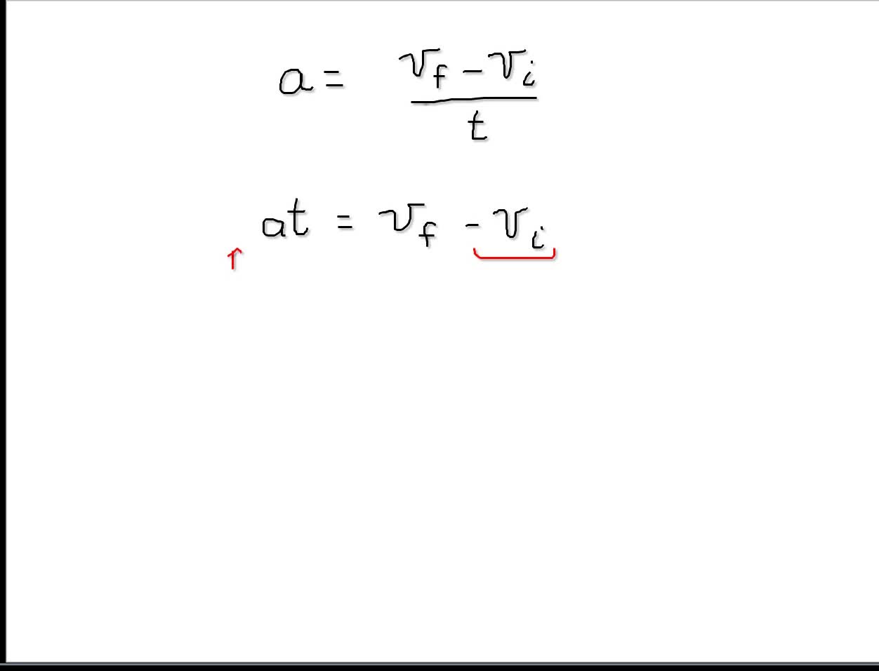 Physics30_U2_L10-1_Kinematics Formulas_V01