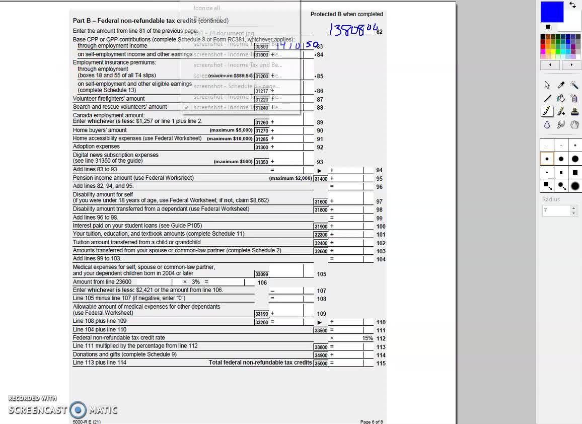 V10 - page 5 of 8 B and page 6 of 8