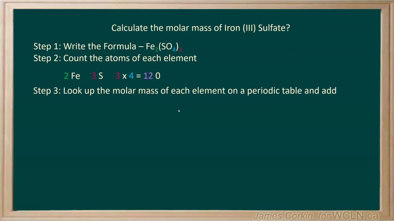 PS20_FC2_L2-5_V01-Calculate Molar Mass Example