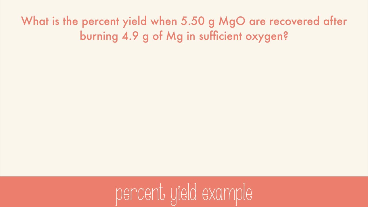 PS20_FC3_L3-3_V09-Percent Yield