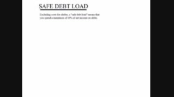 FinLit30_U5_L22D_V02a-Safe-Debt-Load-Part A-Exclude Shelter